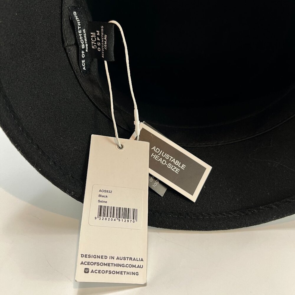 NWT Ace Of Something Seine Wool Bucket Hat - Picture 11 of 11